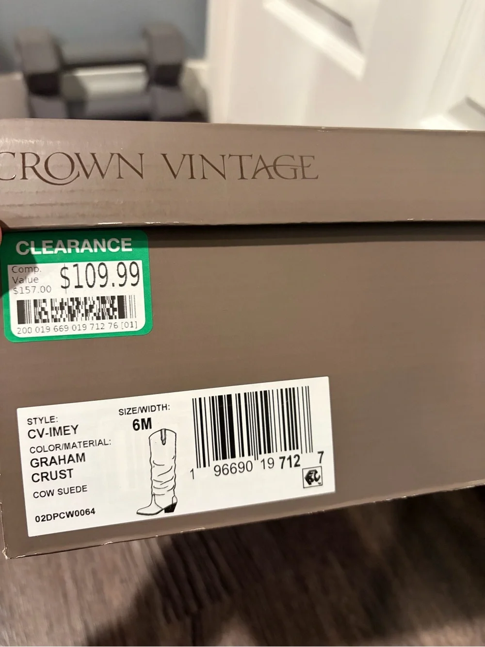 Crown Vintage Imey Western Boot